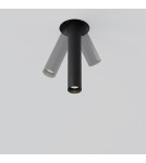 Recessed ceiling spotlights - Maytoni Focus T LED Flush Mounted Spotlight 7W 460lm 3000K Black C140TRS-L200-7W3K-B - product 6