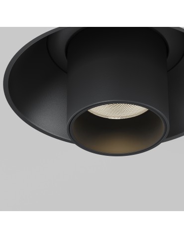 Maytoni Focus T LED Flush Mounted Spotlight 7W 460lm 3000K Black C140TRS-L300-7W3K-B - product 2