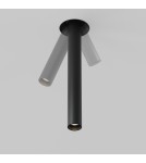 Recessed ceiling spotlights - Maytoni Focus T LED Flush Mounted Spotlight 7W 460lm 3000K Black C140TRS-L300-7W3K-B - product 6