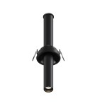 Recessed ceiling spotlights - Maytoni Focus T LED Flush Mounted Spotlight 7W 460lm 3000K Black C140RS-L300-7W3K-B. - product 1