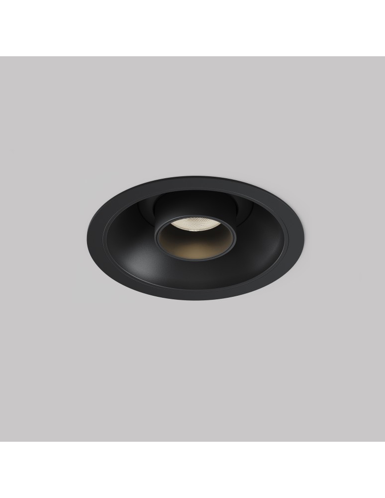 Recessed ceiling spotlights - Maytoni Focus T LED Flush Mounted Spotlight 7W 460lm 3000K Black C140RS-L300-7W3K-B. - product kolory-swiatla.pl 3