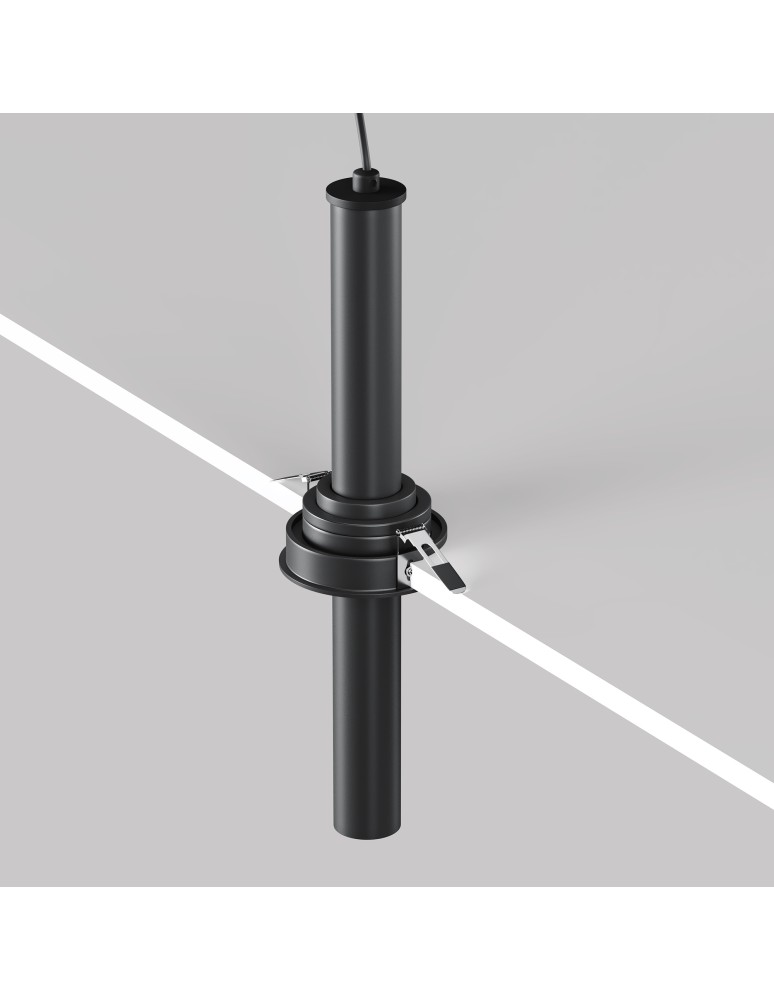 Recessed ceiling spotlights - Maytoni Focus T LED Flush Mounted Spotlight 7W 460lm 3000K Black C140RS-L300-7W3K-B. - product kolory-swiatla.pl 5