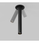 Recessed ceiling spotlights - Maytoni Focus T LED Flush Mounted Spotlight 7W 460lm 3000K Black C140RS-L300-7W3K-B. - product 6