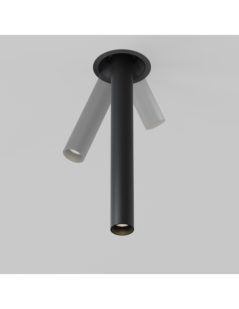 Recessed ceiling spotlights - Maytoni Focus T LED Flush Mounted Spotlight 7W 460lm 3000K Black C140RS-L300-7W3K-B. - product kolory-swiatla.pl 6