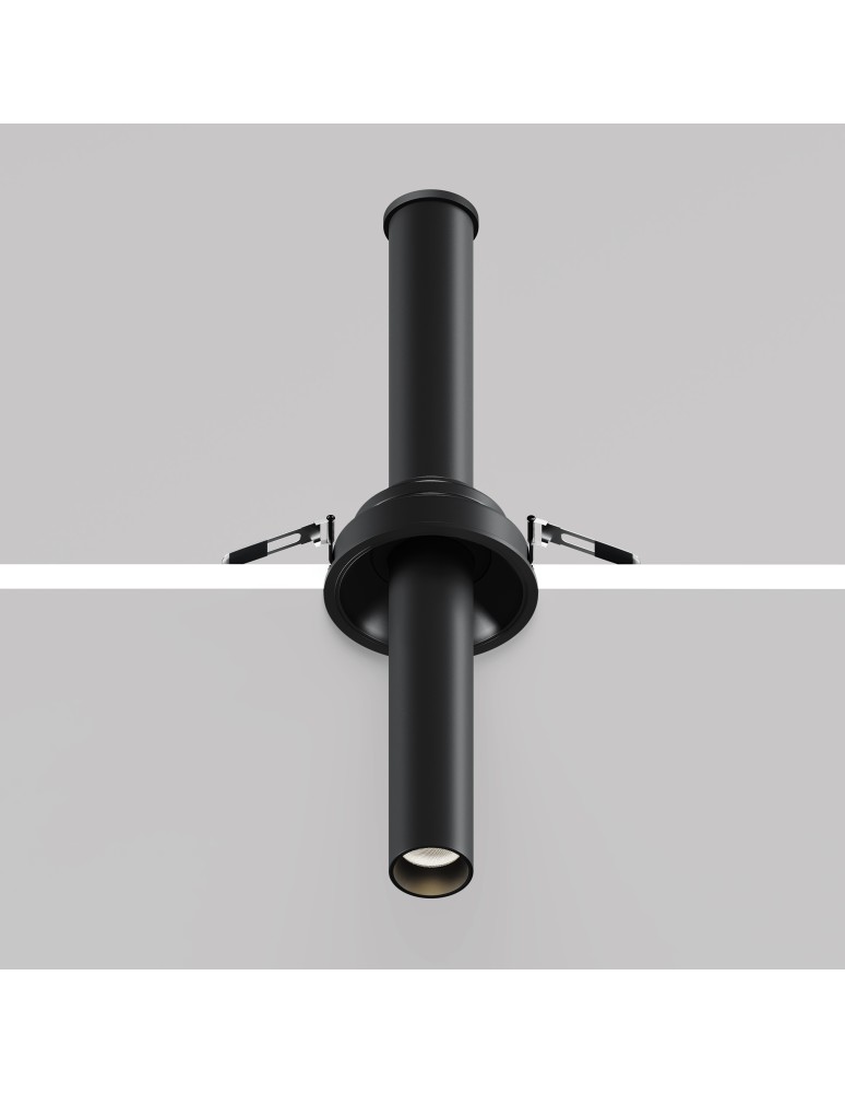 Recessed ceiling spotlights - Maytoni Focus T LED Flush Mounted Spotlight 7W 460lm 3000K Black C140RS-L300-7W3K-B. - product kolory-swiatla.pl 7