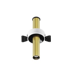 Maytoni Focus T Reflektor Podtynkowy LED 7W 460lm 3000K Black and brass C140TRS-L200-7W3K-BBS