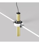 Recessed ceiling spotlights - Maytoni Focus T LED Flush Mounted Spotlight 7W 460lm 3000K Black and brass C140TRS-L200-7W3K-BBS - product 5