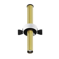 Maytoni Focus T Reflektor Podtynkowy LED 7W 460lm 3000K Black and brass C140TRS-L300-7W3K-BBS