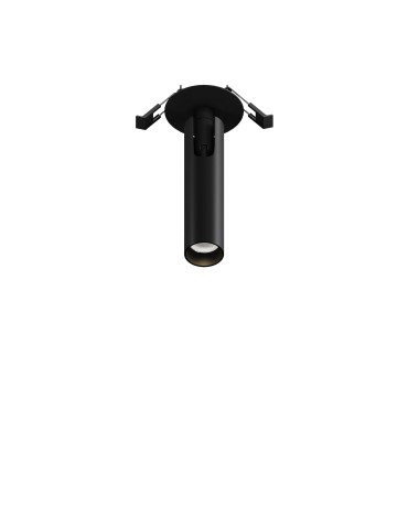 Maytoni Focus T LED Flush Mounted Spotlight 6W 270lm 3000K Black C141RS-L125-6W3K-B.