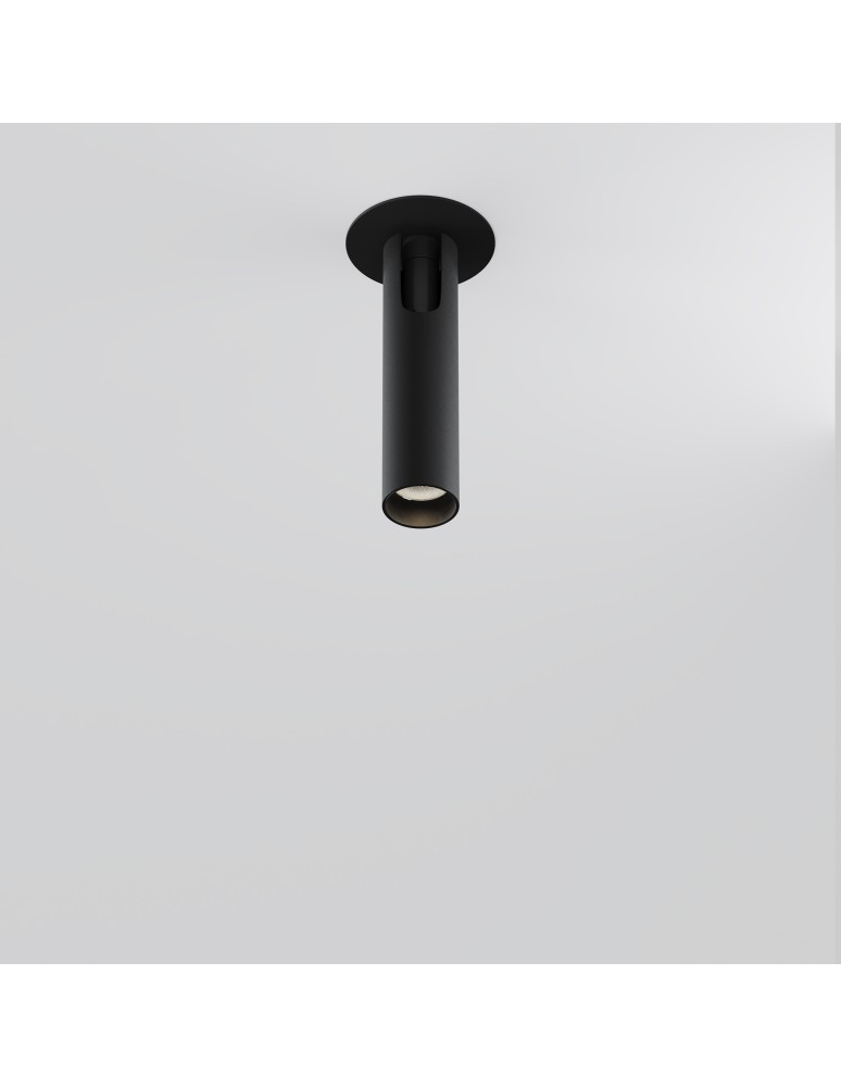 Recessed ceiling spotlights - Maytoni Focus T LED Flush Mounted Spotlight 6W 270lm 3000K Black C141RS-L125-6W3K-B. - product kolory-swiatla.pl 3