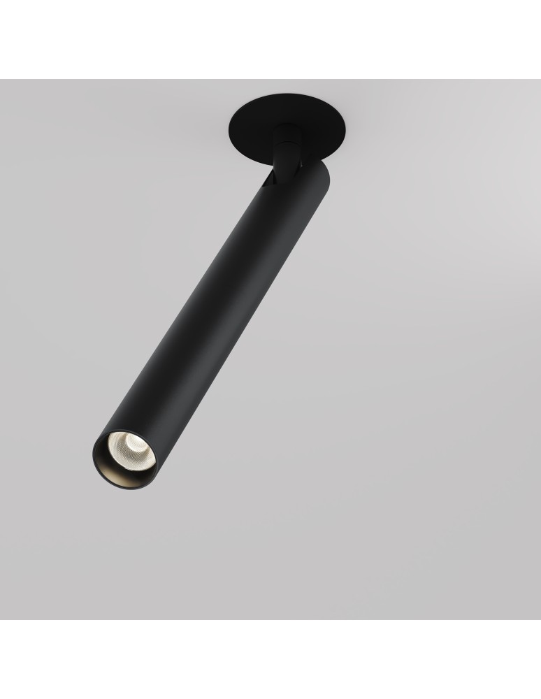 Recessed ceiling spotlights - Maytoni Focus T LED Flush Mounted Spotlight 6W 270lm 3000K Black C141RS-L300-6W3K-B. - product kolory-swiatla.pl 4