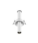 Recessed ceiling spotlights - Maytoni Focus T LED Flush Mounted Spotlight 7W 460lm 3000K White C140RS-L200-7W3K-W. - product 1