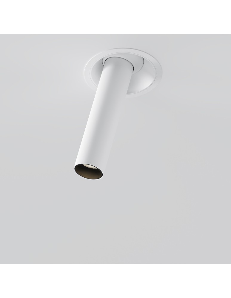 Recessed ceiling spotlights - Maytoni Focus T LED Flush Mounted Spotlight 7W 460lm 3000K White C140RS-L200-7W3K-W. - product kolory-swiatla.pl 4