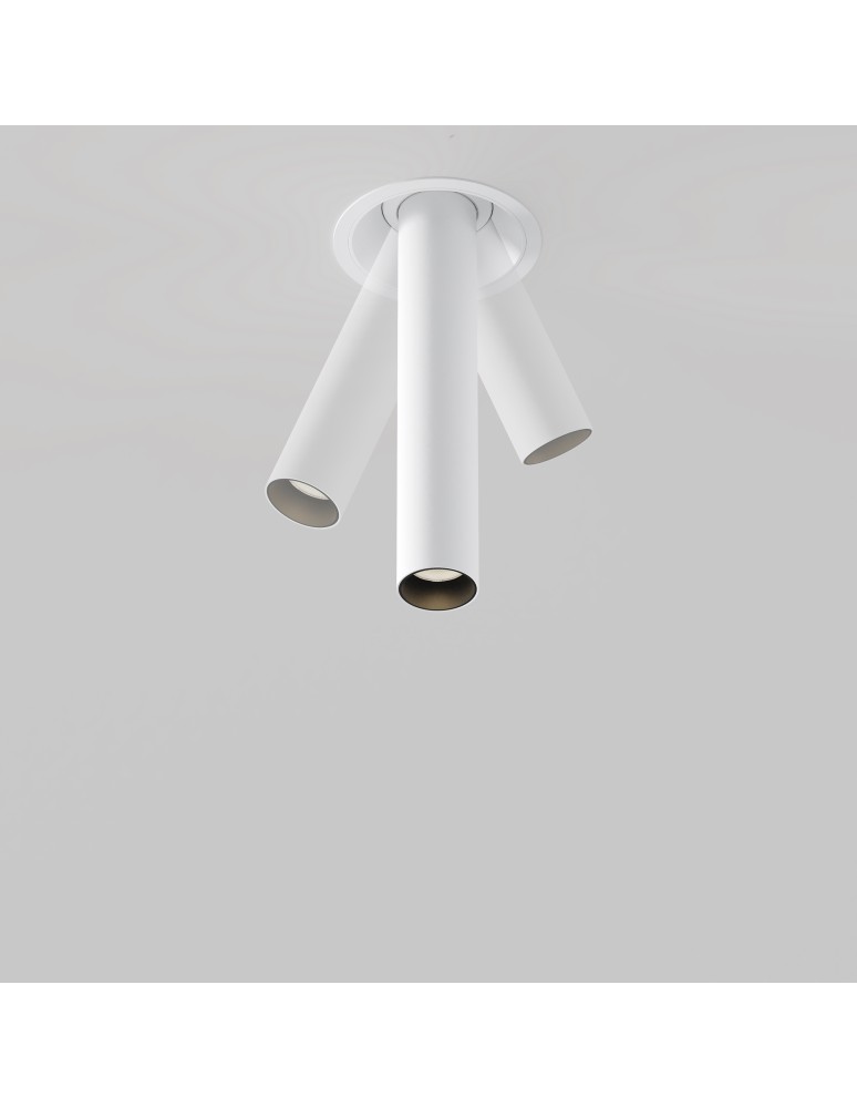 Recessed ceiling spotlights - Maytoni Focus T LED Flush Mounted Spotlight 7W 460lm 3000K White C140RS-L200-7W3K-W. - product kolory-swiatla.pl 6