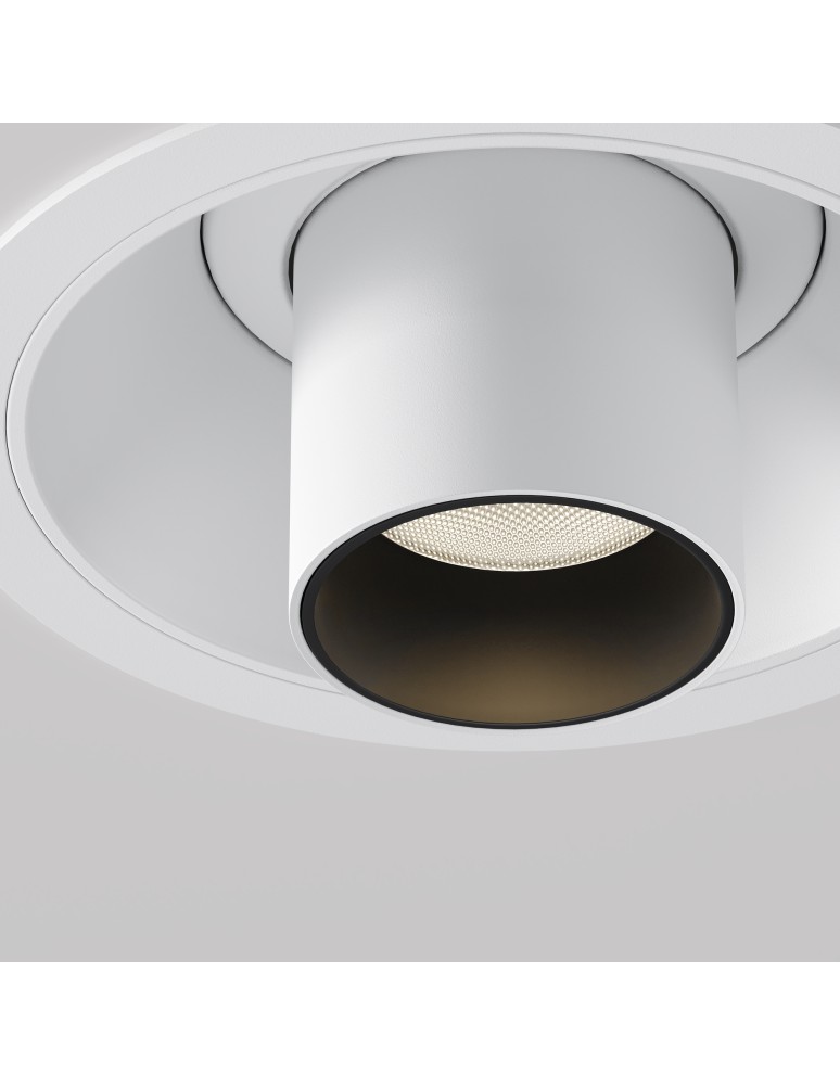 Recessed ceiling spotlights - Maytoni Focus T LED Flush Mounted Spotlight 7W 460lm 3000K White C140RS-L300-7W3K-W. - product kolory-swiatla.pl 2