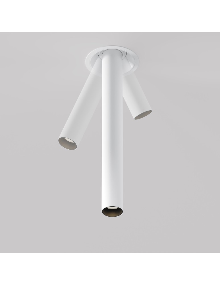 Recessed ceiling spotlights - Maytoni Focus T LED Flush Mounted Spotlight 7W 460lm 3000K White C140RS-L300-7W3K-W. - product kolory-swiatla.pl 6