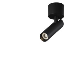 Maytoni Focus T Lampa Sufitowa LED 6W 280lm 3000K Black C141CL-L125-6W3K-B