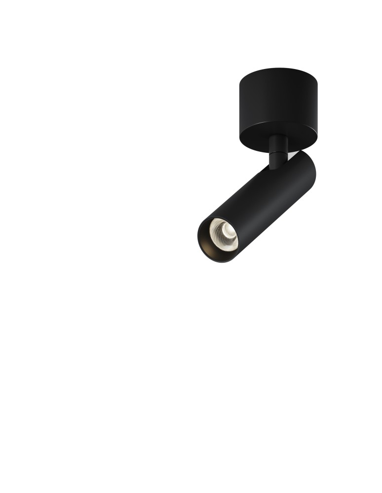 Adjustable ceiling lamps - spots - Maytoni Focus T LED Ceiling Lamp 6W 280lm 3000K Black C141CL-L125-6W3K-B. - product kolory-swiatla.pl 1