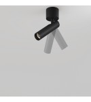 Adjustable ceiling lamps - spots - Maytoni Focus T LED Ceiling Lamp 6W 280lm 3000K Black C141CL-L125-6W3K-B. - product 5