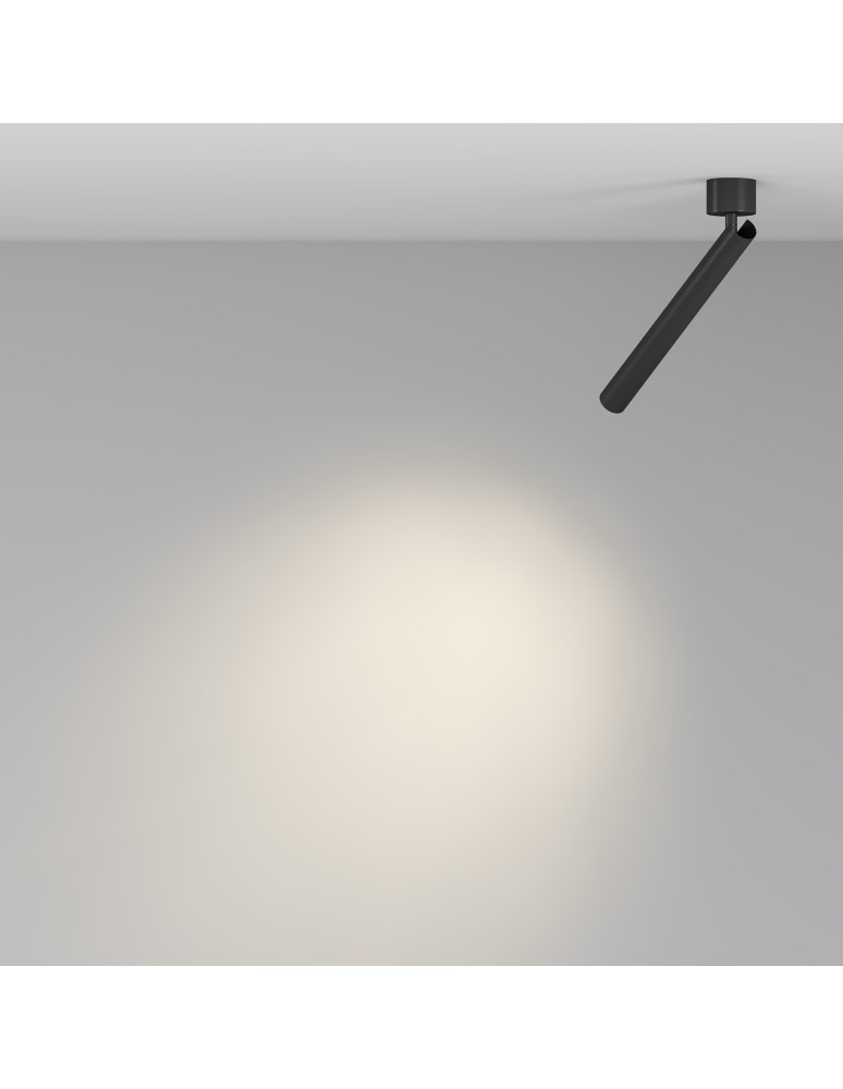 Adjustable ceiling lamps - spots - Maytoni Focus T LED Ceiling Lamp 6W 270lm 3000K Black C141CL-L300-6W3K-B. - product kolory-swiatla.pl 3