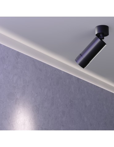 Maytoni Focus Zoom Lampa Sufitowa LED 12W 790lm 3000K Black C055CL-L12W3K-Z-B - produkt 2