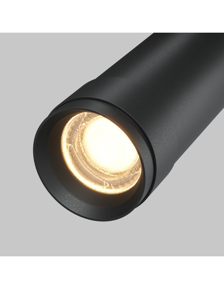 Adjustable ceiling lamps - spots - Maytoni Focus Zoom LED Ceiling Lamp 12W 790lm 3000K Black C055CL-L12W3K-Z-B. - product kolory-swiatla.pl 3