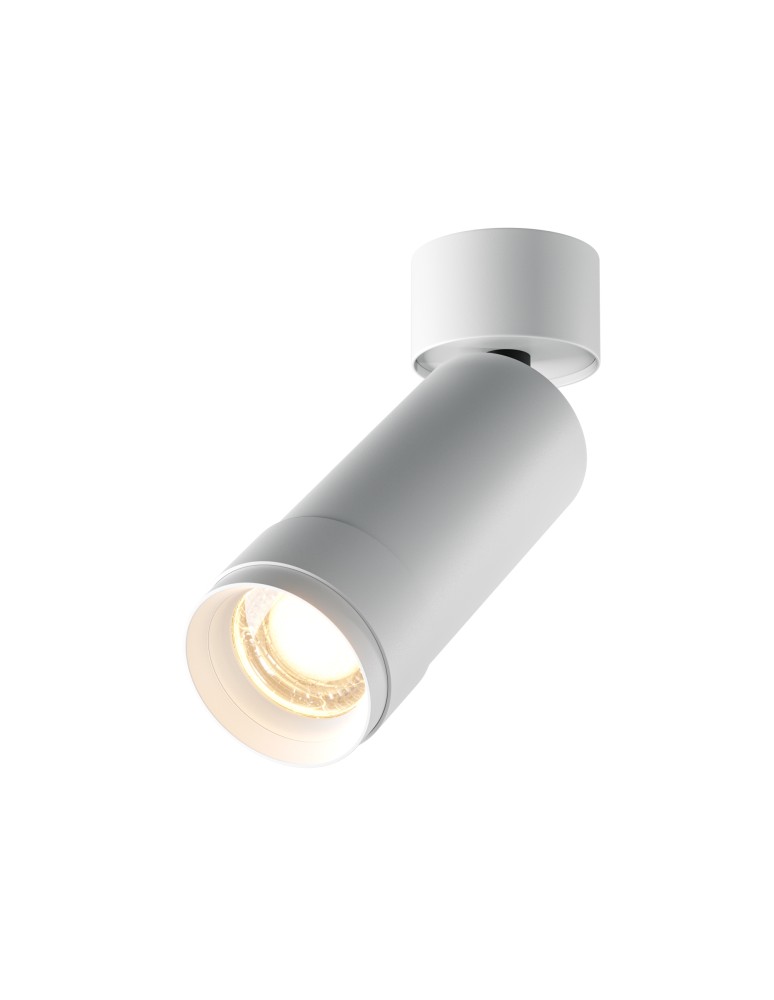 Adjustable ceiling lamps - spots - Maytoni Focus Zoom LED Ceiling Lamp 12W 850lm 3000K White C055CL-L12W3K-Z-W. - product kolory-swiatla.pl 1