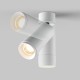 Maytoni Focus Zoom Lampa Sufitowa LED 12W 850lm 3000K Biały C055CL-L12W3K-Z-W