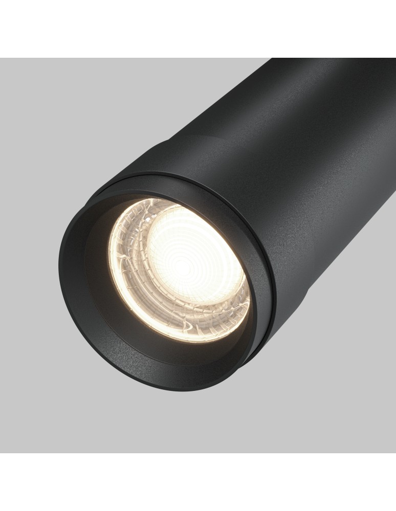 Adjustable ceiling lamps - spots - Maytoni Focus Zoom LED Ceiling Lamp 12W 890lm 4000K Black C055CL-L12W4K-Z-B. - product kolory-swiatla.pl 2