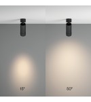 Adjustable ceiling lamps - spots - Maytoni Focus Zoom LED Ceiling Lamp 12W 890lm 4000K Black C055CL-L12W4K-Z-B. - product 3