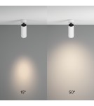 Adjustable ceiling lamps - spots - Maytoni Focus Zoom LED Ceiling Lamp 12W 960lm 4000K White C055CL-L12W4K-Z-W. - product 3