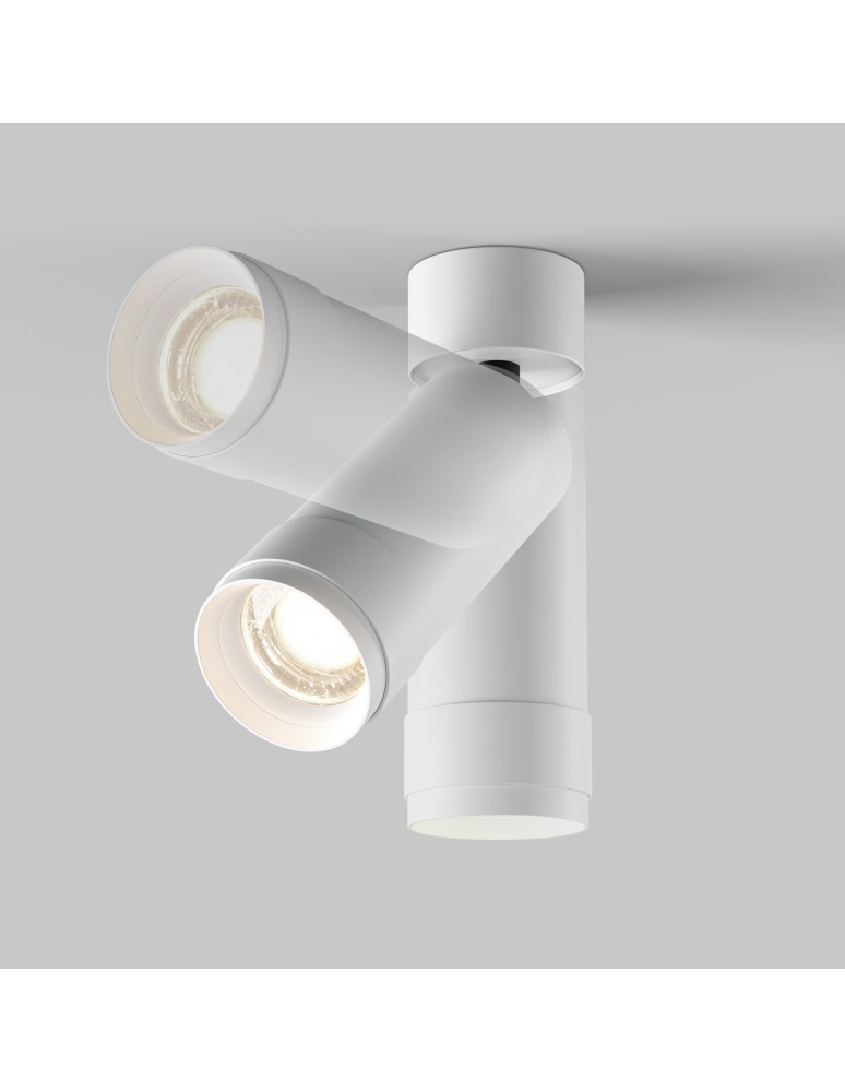 Adjustable ceiling lamps - spots - Maytoni Focus Zoom LED Ceiling Lamp 12W 960lm 4000K White C055CL-L12W4K-Z-W. - product kolory-swiatla.pl 5