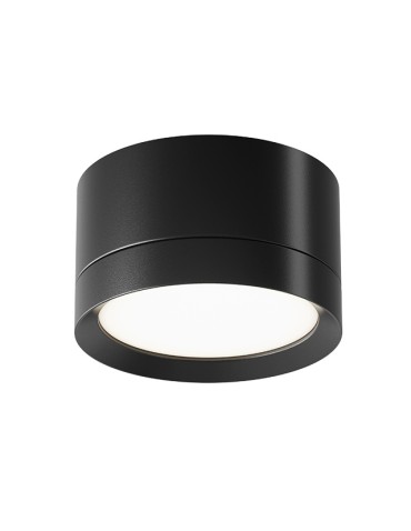 Maytoni Hoop Ceiling Lamp 1xGX53 15W Black C086CL-GX53-SRD-B