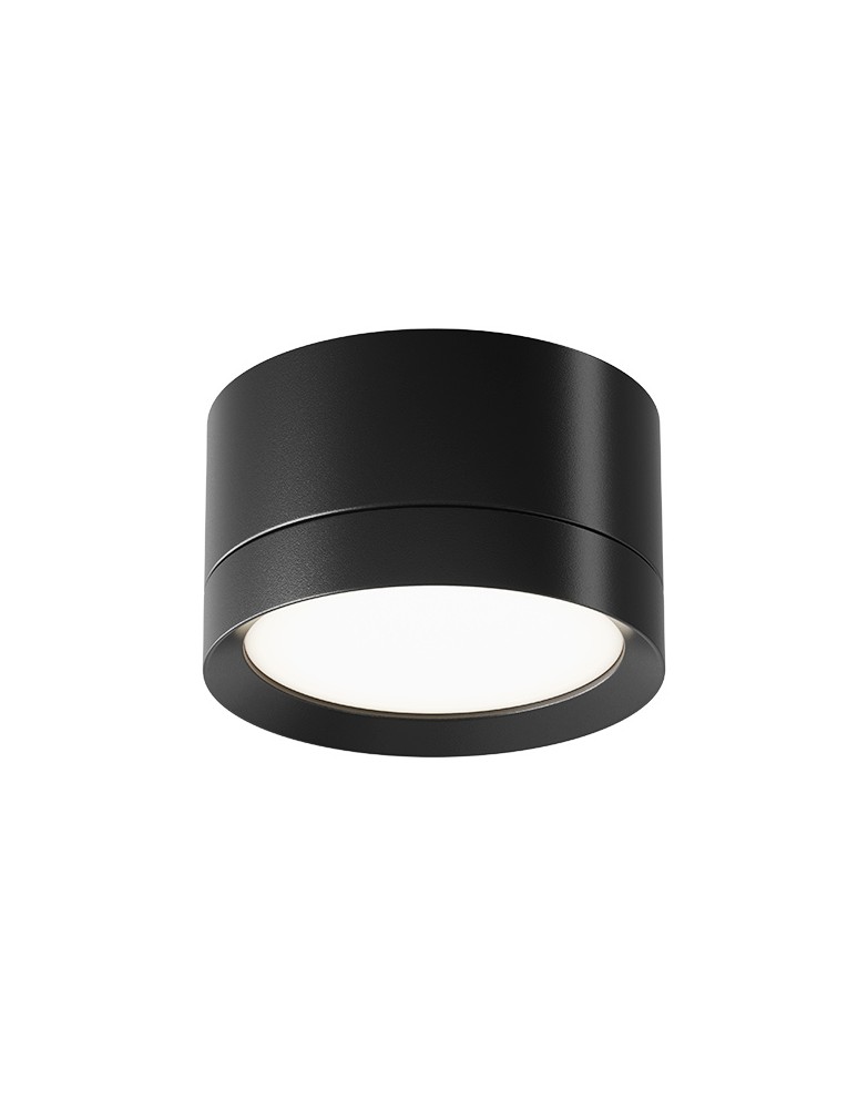 Ceiling luminaires for replaceable light source - Maytoni Hoop Ceiling Lamp 1xGX53 15W Black C086CL-GX53-SRD-B - product kolory-swiatla.pl 1