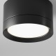 Maytoni Hoop Lampa Sufitowa 1xGX53 15W Black C086CL-GX53-SRD-B