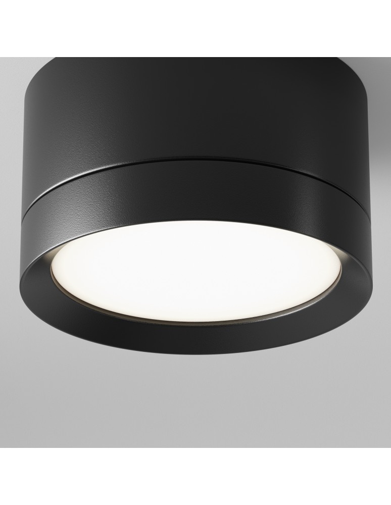 Ceiling luminaires for replaceable light source - Maytoni Hoop Ceiling Lamp 1xGX53 15W Black C086CL-GX53-SRD-B - product kolory-swiatla.pl 2