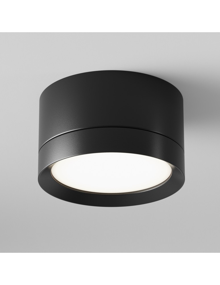 Ceiling luminaires for replaceable light source - Maytoni Hoop Ceiling Lamp 1xGX53 15W Black C086CL-GX53-SRD-B - product kolory-swiatla.pl 4