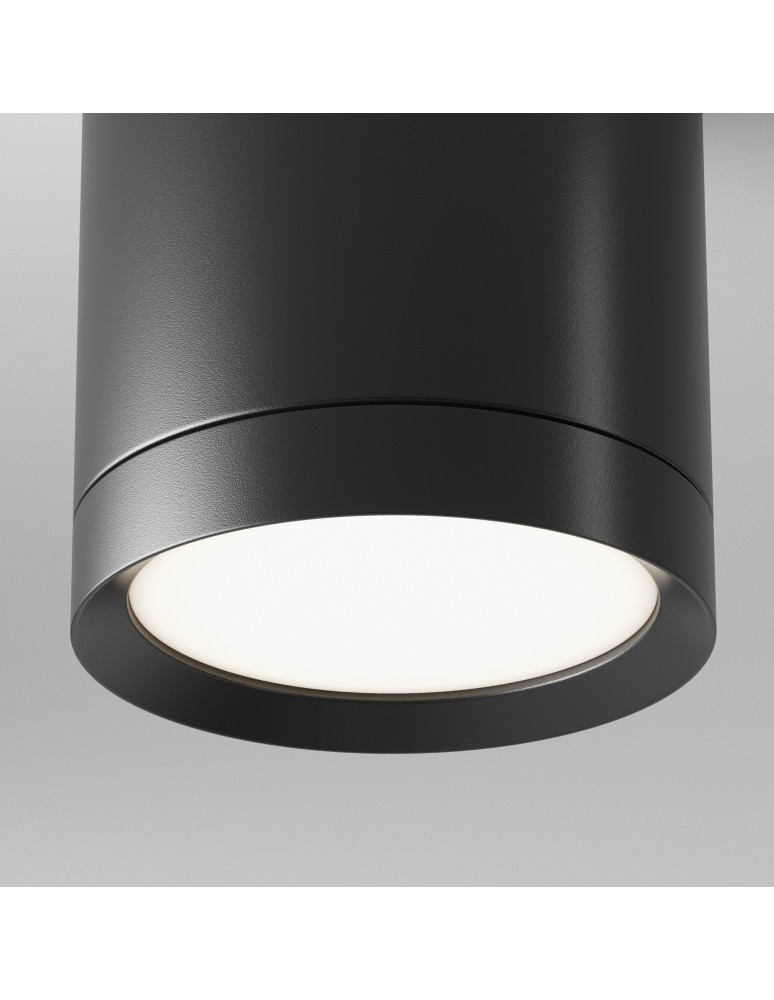 Ceiling luminaires for replaceable light source - Maytoni Hoop Ceiling Lamp 1xGX53 15W Black C086CM-GX53-MRD-B. - product kolory-swiatla.pl 2