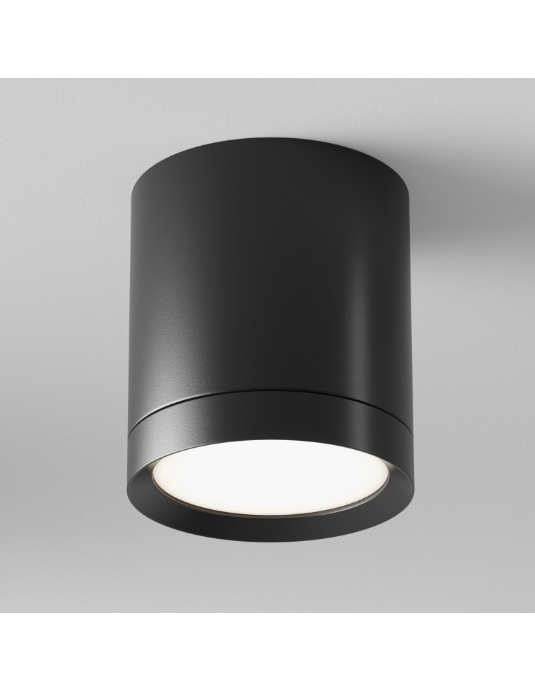 Ceiling luminaires for replaceable light source - Maytoni Hoop Ceiling Lamp 1xGX53 15W Black C086CM-GX53-MRD-B. - product kolory-swiatla.pl 4