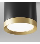 Ceiling luminaires for replaceable light source - Maytoni Hoop Ceiling Lamp 1xGX53 15W Black, Gold C086CM-GX53-MRD-BG - product 2