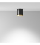 Ceiling luminaires for replaceable light source - Maytoni Hoop Ceiling Lamp 1xGX53 15W Black, Gold C086CM-GX53-MRD-BG - product 3