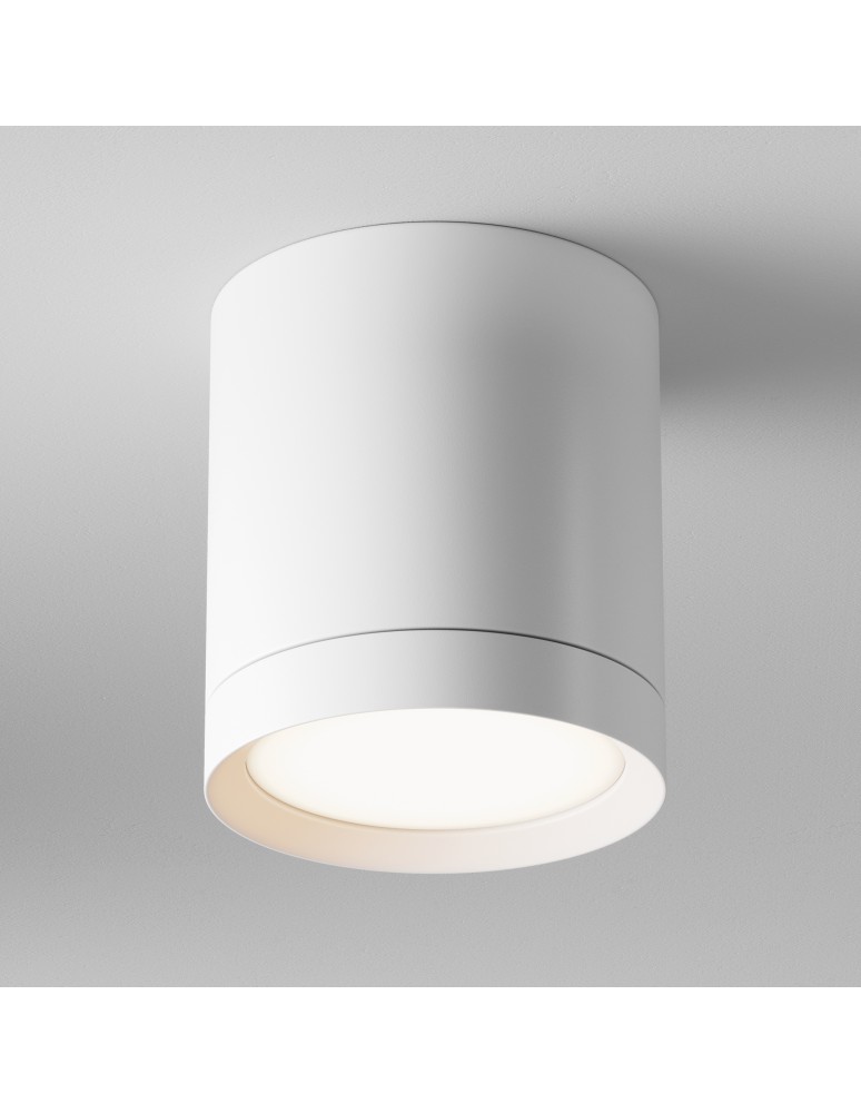 Ceiling luminaires for replaceable light source - Maytoni Hoop Ceiling Lamp 1xGX53 15W White C086CM-GX53-MRD-W. - product kolory-swiatla.pl 1