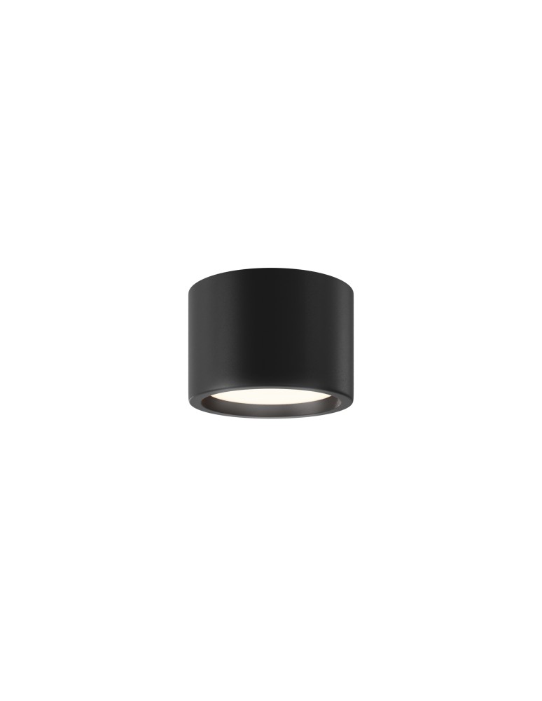 Hermetic ceiling luminaires - Maytoni Hydra LED Ceiling Lamp 10W 600lm 3000K IP44 Black C090CL-10W3K-B. - product kolory-swiatla.pl 1
