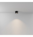 Hermetic ceiling luminaires - Maytoni Hydra LED Ceiling Lamp 10W 600lm 3000K IP44 Black C090CL-10W3K-B. - product 3