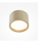 Bathroom ceiling lamps - Maytoni Hydra LED Ceiling Lamp 10W 650lm 3000K IP44 Gold Mat C090CL-10W3K-MG. - product 2