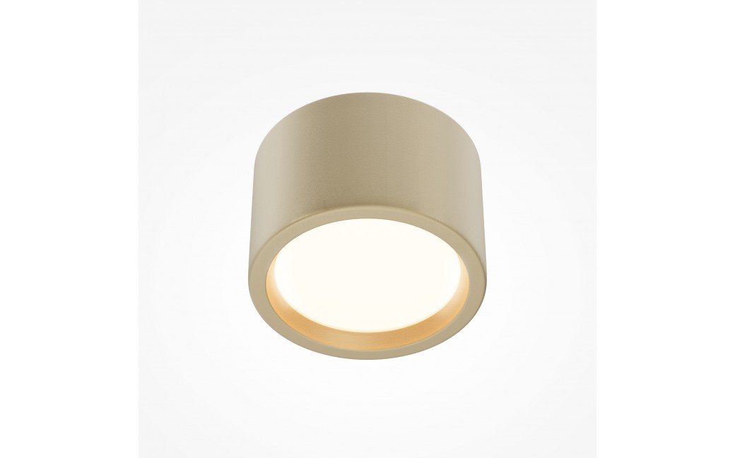 Maytoni Hydra Lampa Sufitowa LED 10W 650lm 3000K IP44 Złoty Mat C090CL-10W3K-MG