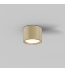 Bathroom ceiling lamps - Maytoni Hydra LED Ceiling Lamp 10W 650lm 3000K IP44 Gold Mat C090CL-10W3K-MG. - product 4