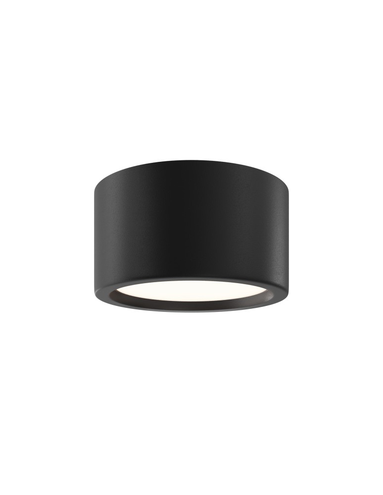 Hermetic ceiling luminaires - Maytoni Hydra LED Ceiling Lamp 15W 1390lm 3000K IP44 Black C090CL-15W3K-B. - product kolory-swiatla.pl 1