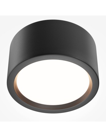 Maytoni Hydra Lampa Sufitowa LED 15W 1390lm 3000K IP44 Black C090CL-15W3K-B - produkt 2