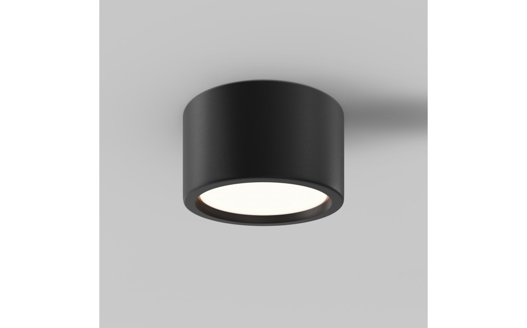 Maytoni Hydra Lampa Sufitowa LED 15W 1390lm 3000K IP44 Black C090CL-15W3K-B